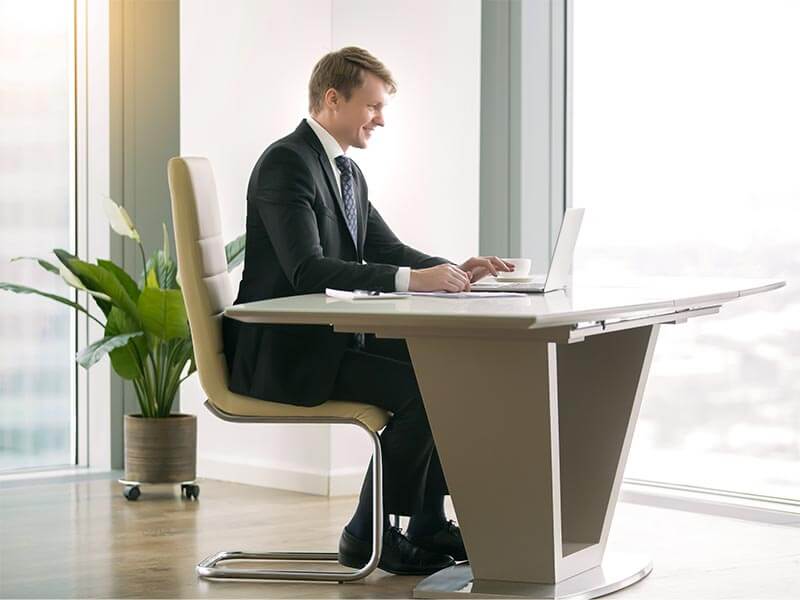 Zit Sta Bureau 200x80 cm